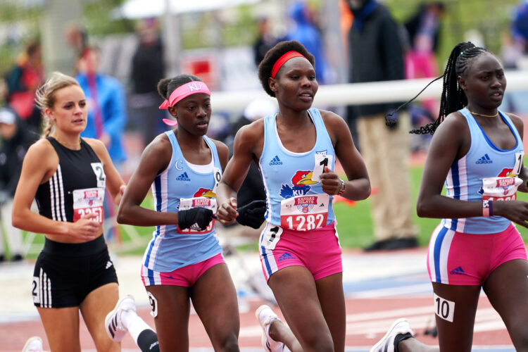 KU track and field well represented on final day of Kansas Relays